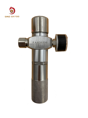 18/8 Cartridge Shell Aluminum Nitrogen Mini Regulator 0-60PSI Gauge